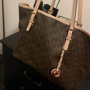 Michael Kors Monogram Tote Bag